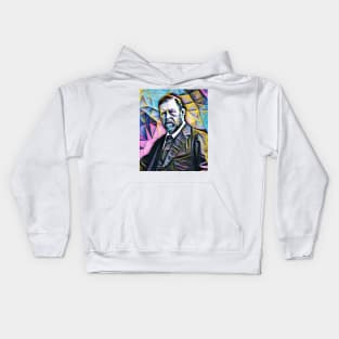 Bram Stoker Portrait | Bram Stoker Artwork 4 Kids Hoodie